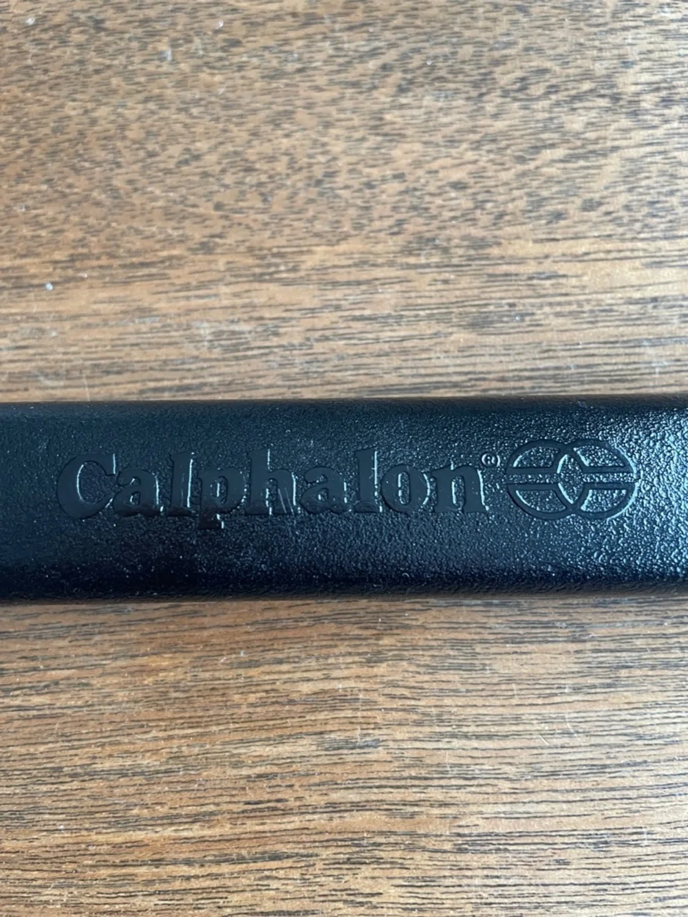 Calphalon black embossed handle kitchen utensil